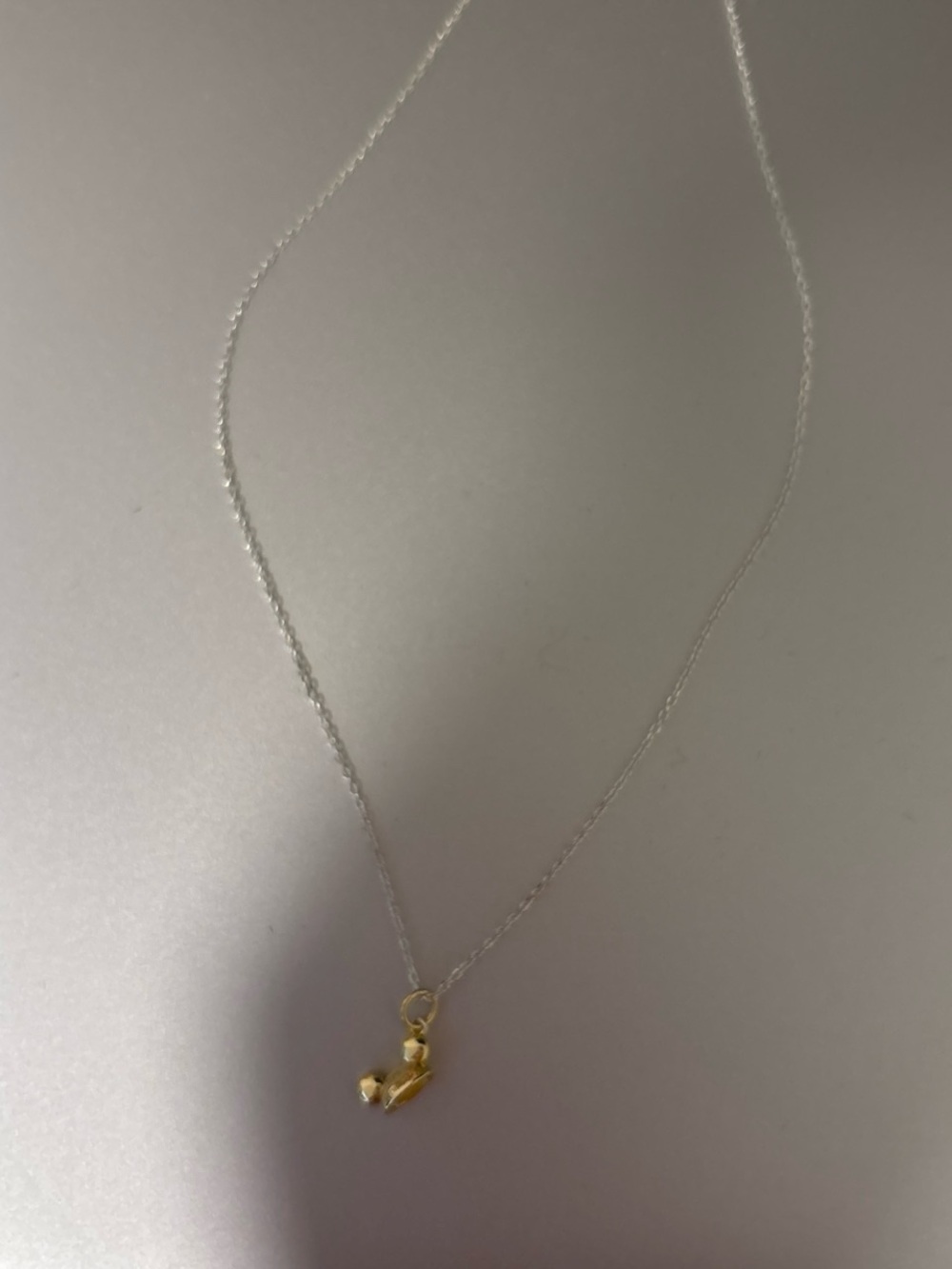 Gold Mickey Disney Necklace - Women Jewelry
